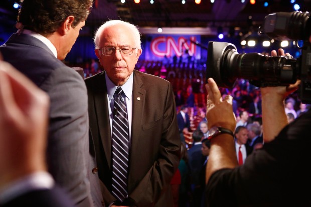 The CNN Democratic Debate at The Wynn Hotel Las Vegas.